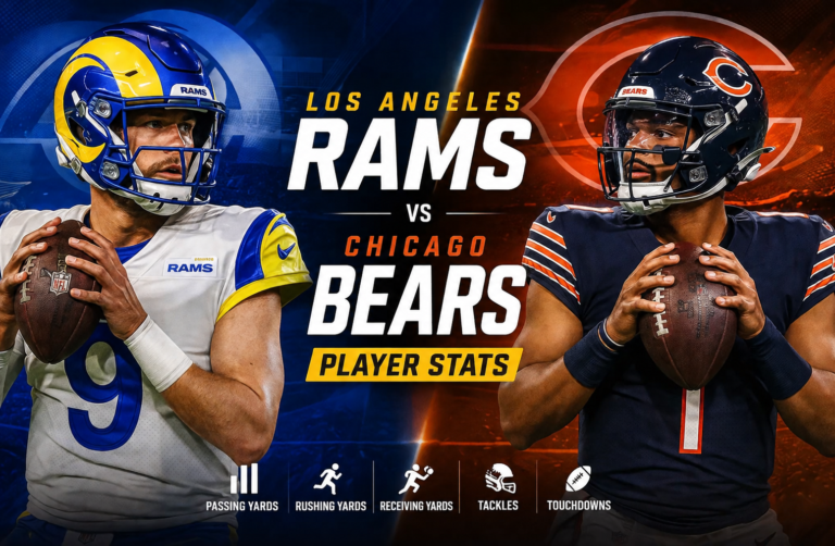 Los Angeles Rams vs Chicago Bears Player Stats