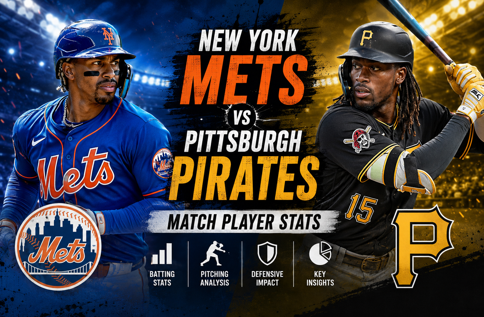 New York Mets vs Pittsburgh Pirates Match Player Stats