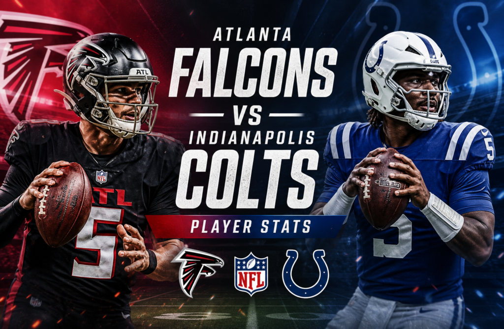 Atlanta Falcons vs Colts Match Player Stats