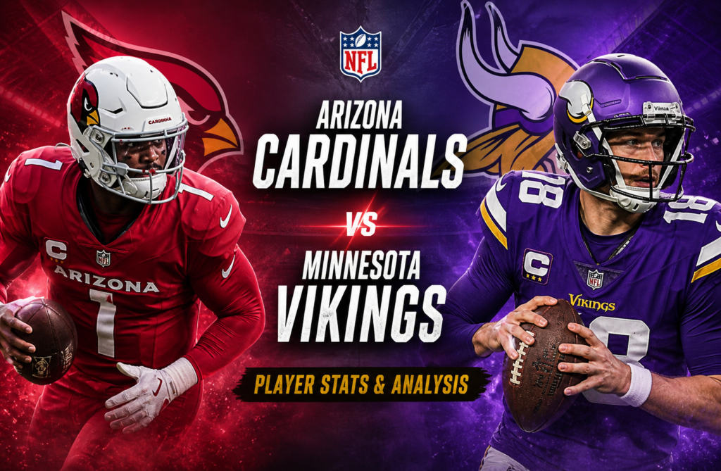 Arizona Cardinals vs Minnesota Vikings Match Player Stats
