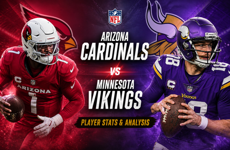 Arizona Cardinals vs Minnesota Vikings Match Player Stats