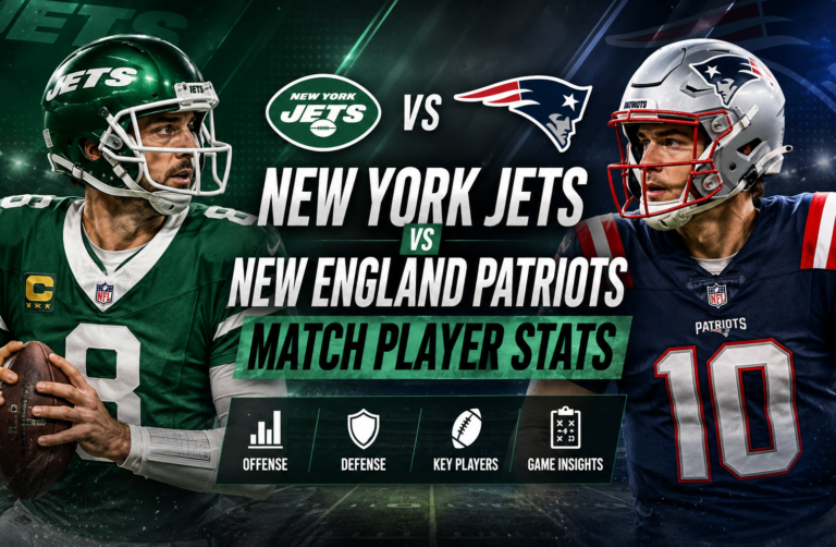 New York Jets vs New England Patriots Match Player Stats