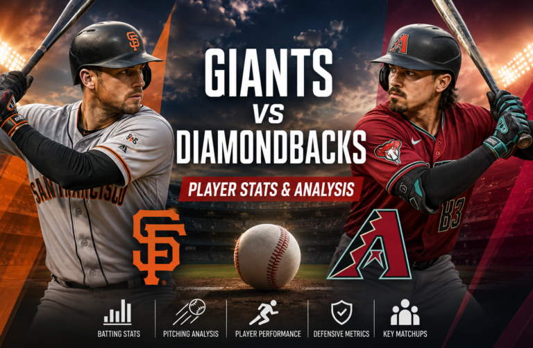 San Francisco Giants vs Arizona Diamondbacks Match Player Stats